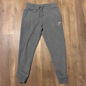Gymshark Ladies Gray Track Joggers